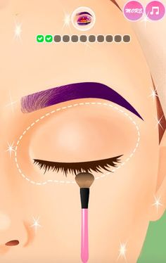 Eye Makeup Artist - Dress Up G - Screenshot 4