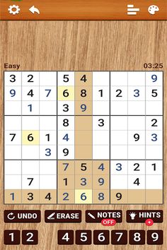 Wood Sudoku -Classic Sodoko - Screenshot 3