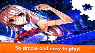 School Character Anime Puzzle - Screenshot 1