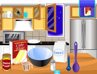 Winter cake cooking games - Screenshot 2