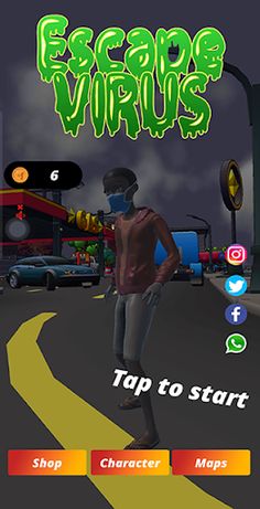 Escape Virus - Screenshot 2