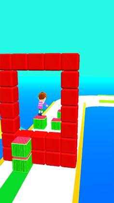 Cube Tower Stack 3D - Screenshot 1