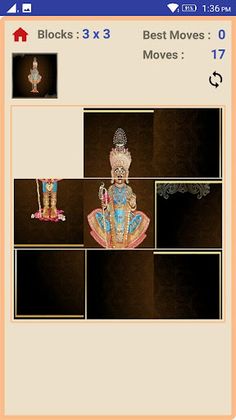 Swaminarayan Image Puzzle - Screenshot 2