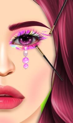 Eye Art Makeup Artist Game - Screenshot 1