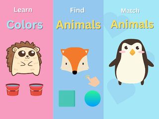 Animal Games for kids 1-4 year - Screenshot 1