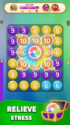 Connect Number - Bubble Blast - Screenshot 3