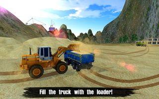 Loader & Dump Truck Hill SIM - Screenshot 2