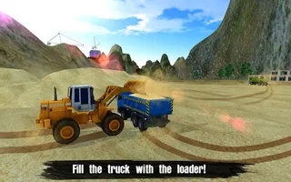 Loader & Dump Truck Hill SIM - Screenshot 2