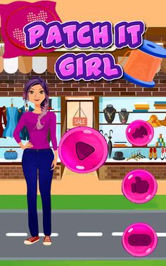 Little Fashion Girls Patch It - Screenshot 2