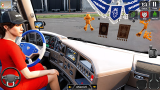US Truck Driving Transport 3D - Screenshot 2