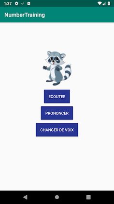 Raccoon Number Training - Screenshot 1