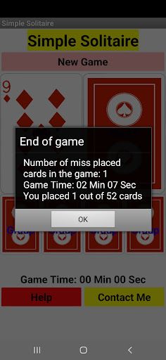Simple Solitaire Accessible - Screenshot 2