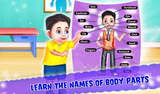 Kids Learning Human Bodyparts - Screenshot 2