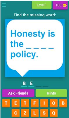 Find the Missing Word - Screenshot 1