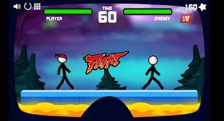 Stickman Warriors fight - Screenshot 1