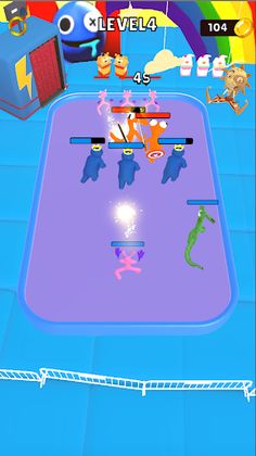 Merge Monster Rainbow Master - Screenshot 2