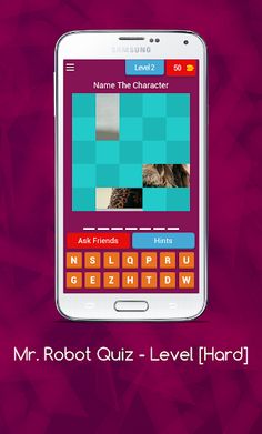 Mr. Robot Quiz - Level [Hard] - Screenshot 3