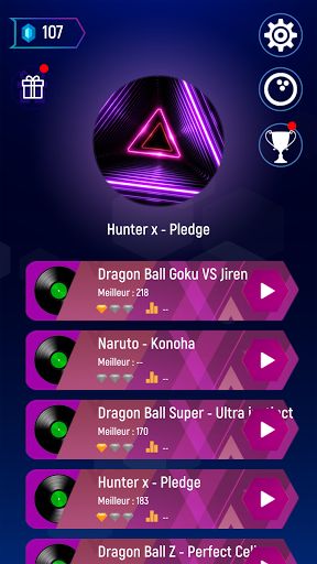 Manga Anime : Tiles Hop - Screenshot 3