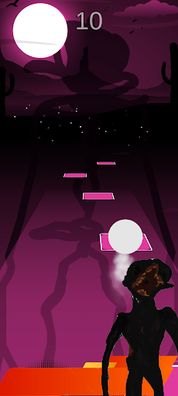 Backrooms Scary Tile Hop - Screenshot 2