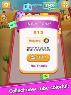 Chain Cube: 2048 merge Game - Screenshot 3