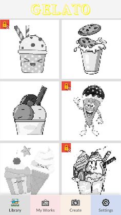 Gelato Pixel Art - Screenshot 3