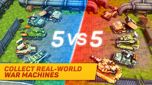 Tank Domination - 5v5 arena - Screenshot 3