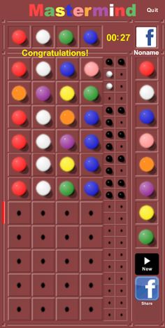 Mastermind - Screenshot 2