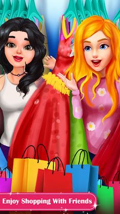 Shopping Mall: Rich Girls Game - Screenshot 1