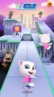 Talking Tom Gold Run - Screenshot 2