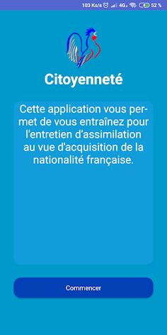 Acquisition de la citoyenneté  - Screenshot 1