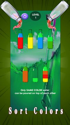 Sort Color Water - Screenshot 1