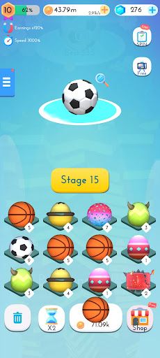 Bounce Ball: Merge Tycoon - Screenshot 1