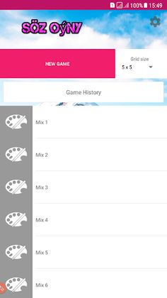 Söz tapmak oýny - Türkmençe - Screenshot 1