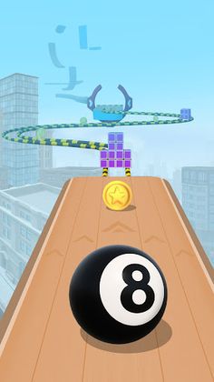 Sky Parkour Run: Ball Game - Screenshot 4