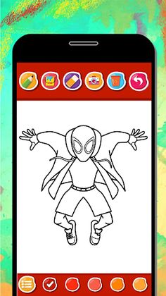 Miles Morales Coloring Games - Screenshot 4