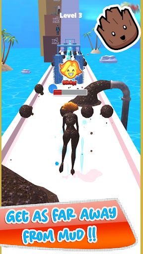 Girl Runner - Beauty Race 3D - Screenshot 2