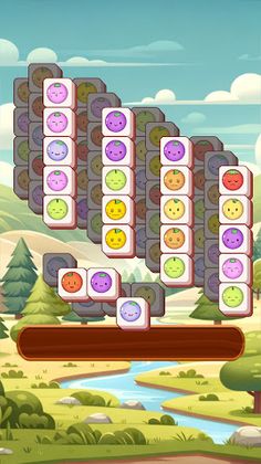 Emoji Tiles: Fruit Frenzy - Screenshot 3