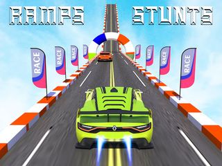 Extreme Mega Ramp Car Racing - Screenshot 2