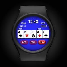 Video Poker Watch Face - Screenshot 1