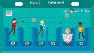 Throw Poop game simulator - Screenshot 2