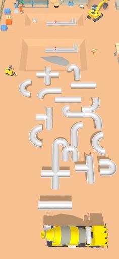 Cement Flow Puzzle - Screenshot 1