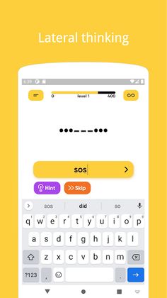 Nothing puzzle - Screenshot 1