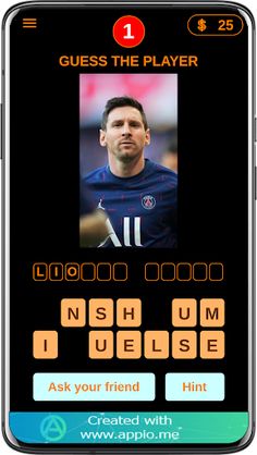 Guess The Soccer Player - Screenshot 3