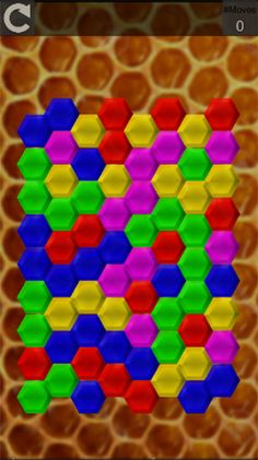 벌집 퍼즐 - Screenshot 1