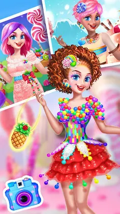 Candy Girl Makeup: Diy Dressup - Screenshot 4