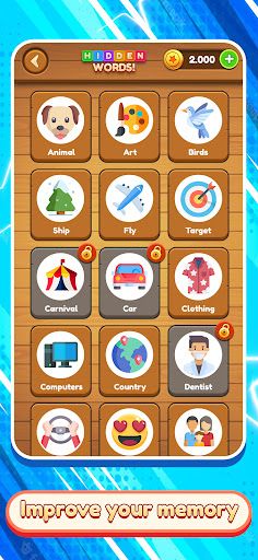 Words search - Hidden words - Screenshot 4