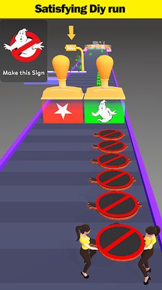 Sign Guy DIY Run 3D - ASMR - Screenshot 3