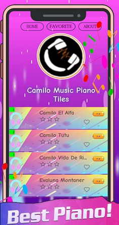 Camilo Music Piano Tiles - Screenshot 1