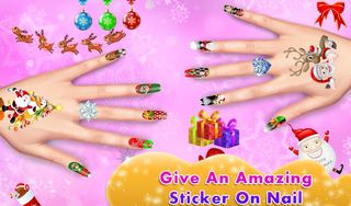 Christmas Nail Art Salon Games - Screenshot 1