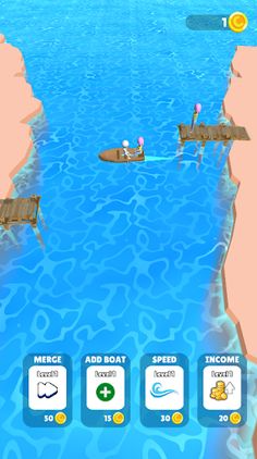 Idle Boats 3D - Screenshot 2